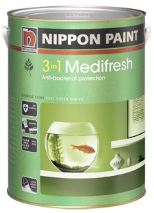 Anti-bacterial paint